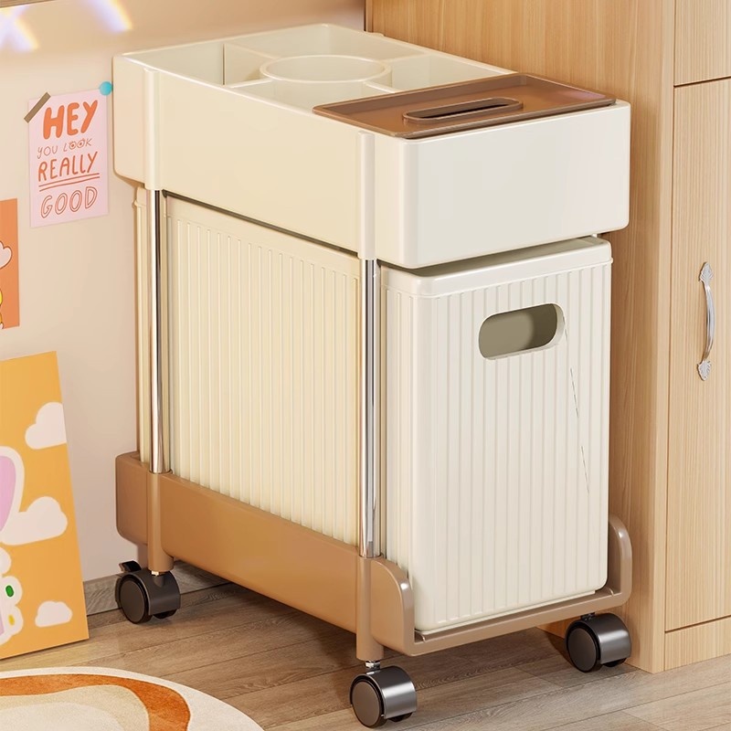 Rolling File Cart - Office Under Desk Drawer Storage Rack