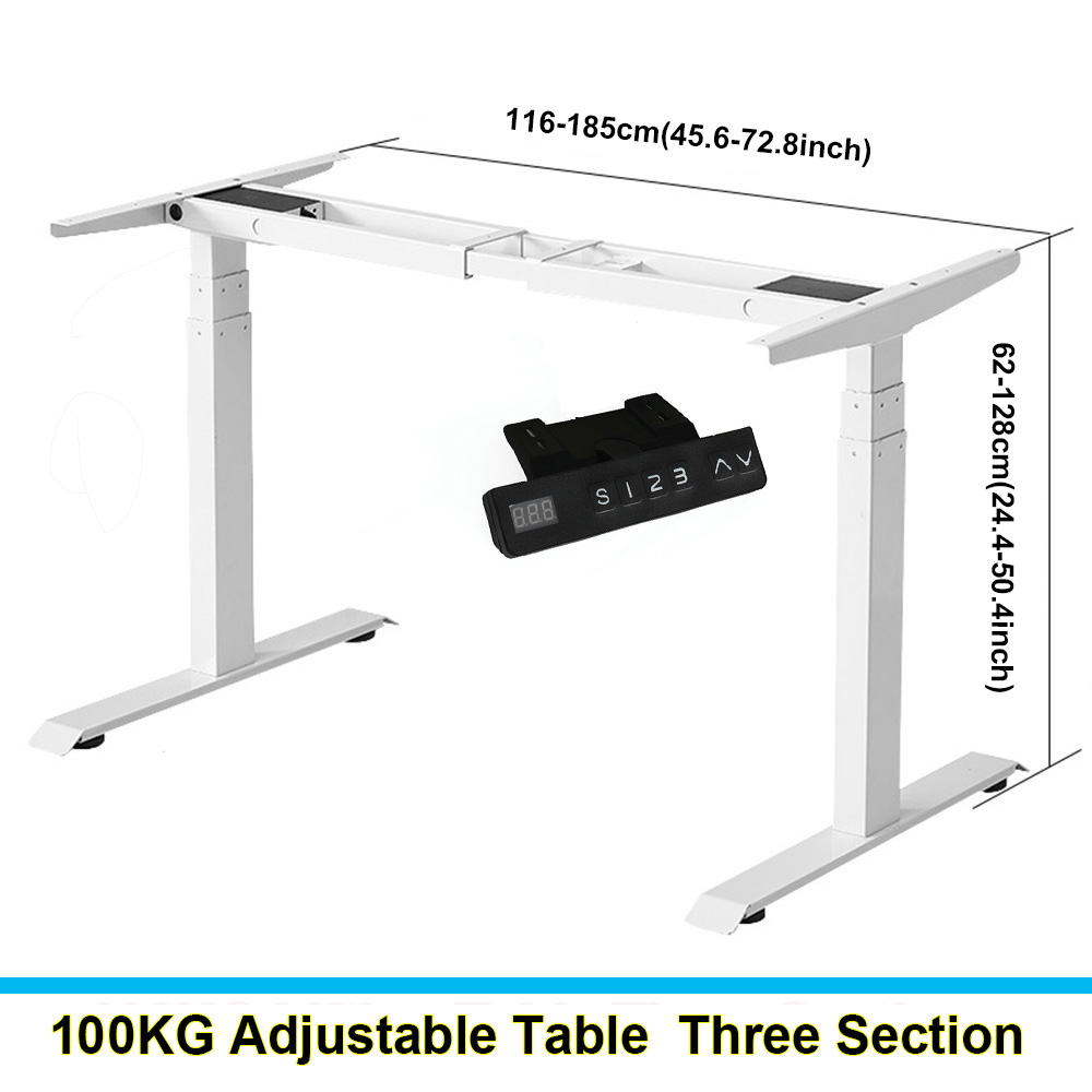 Home Office Ikea - Height Adjustable Electric Lifting Desk Dual