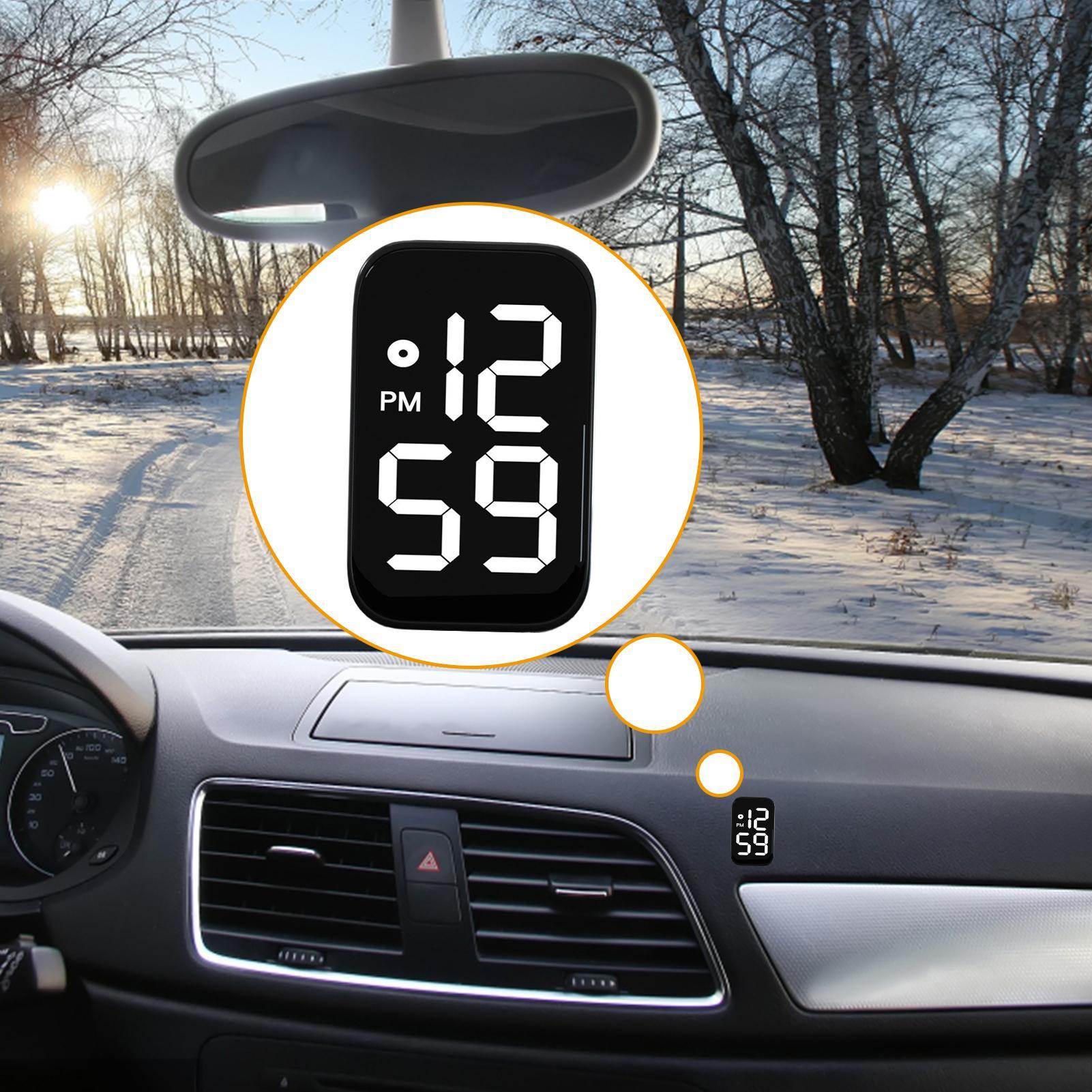 Led Desk Clock - Great Portable Waterproof Luminous Car Clock