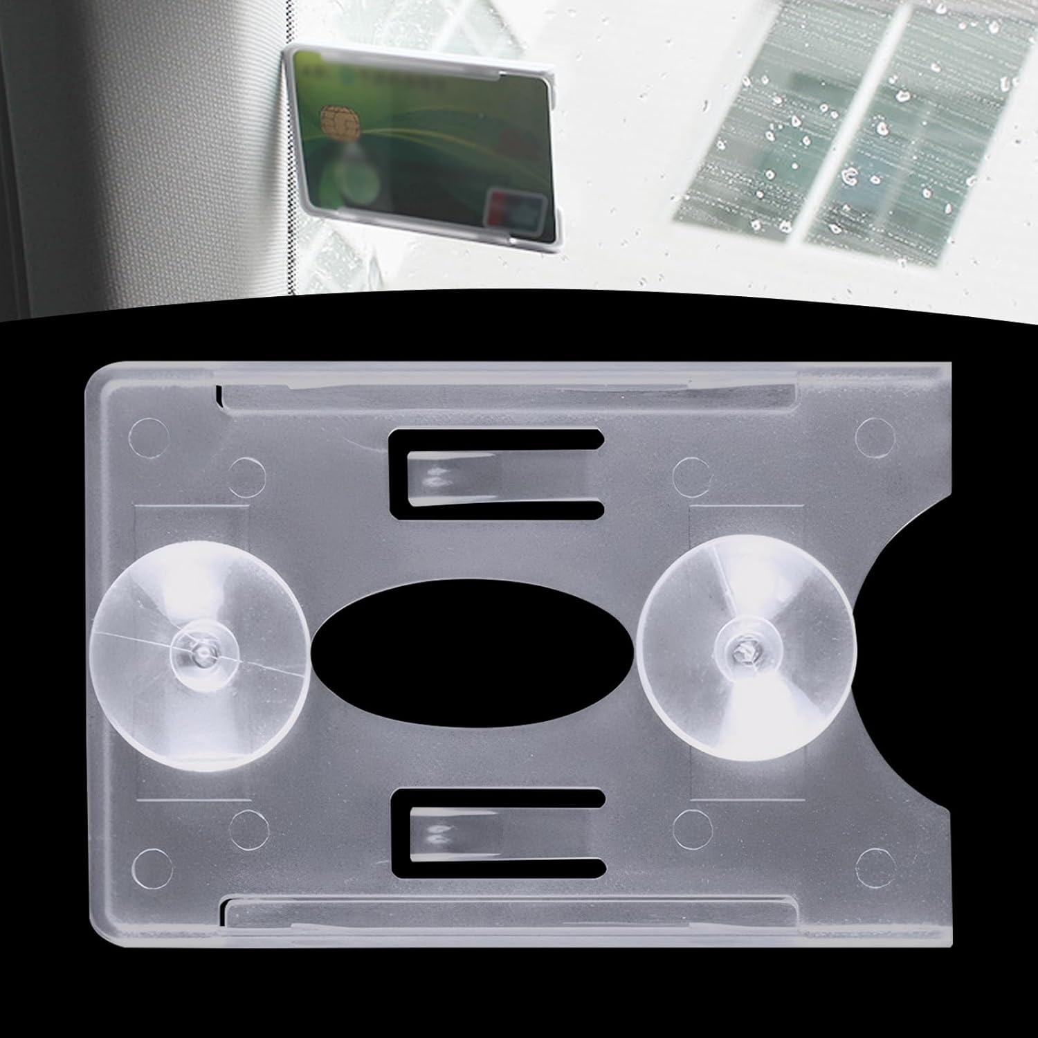 Rolling File Cart - Universal Car Card Holder Windshield Ticket