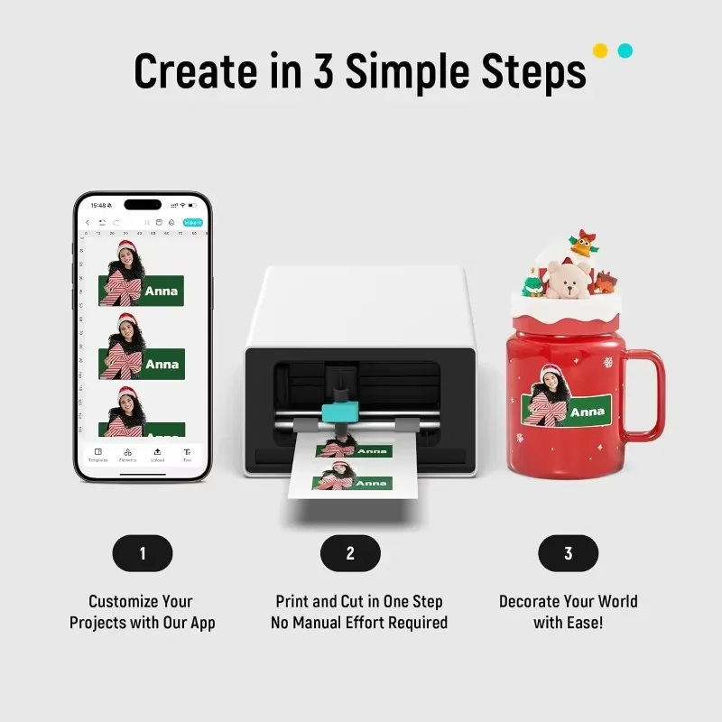 Label Maker Machine - PixCut S1 All in One Sticker