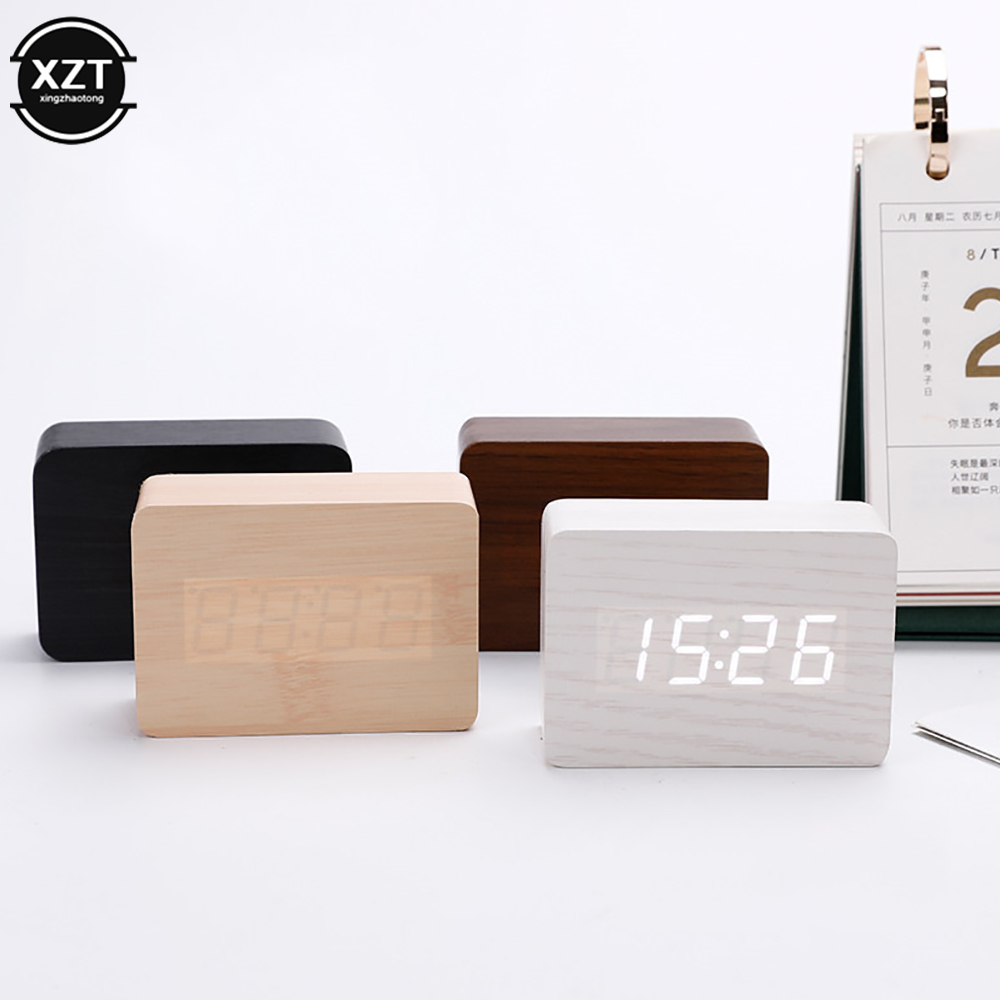 Led Desk Clock - Thời Trang Đồng Hồ Báo Thức