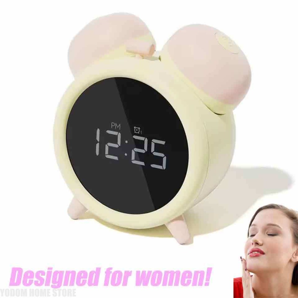 Led Desk Clock - Women's Secret Alarm Clock Hidden Design
