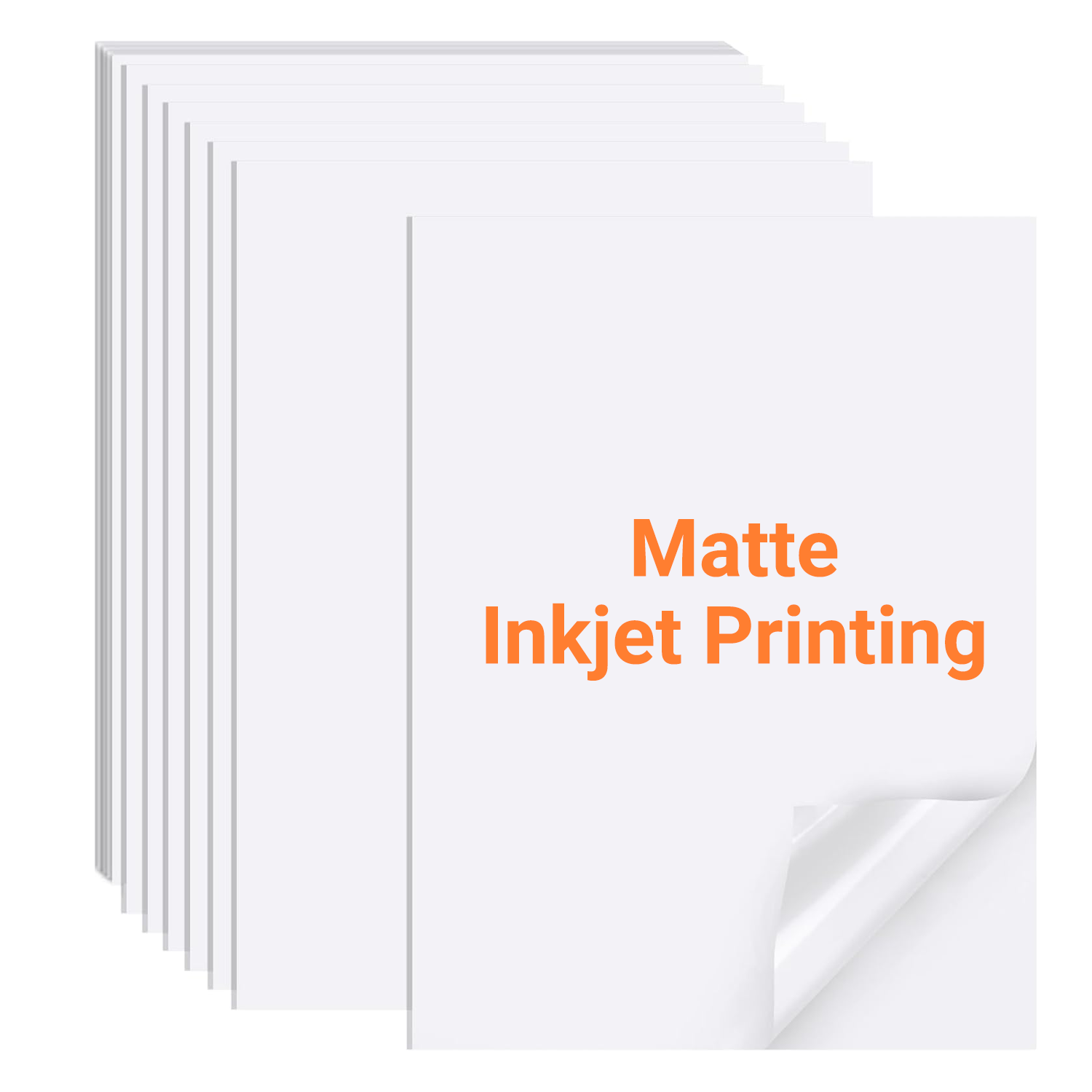 Label Maker Machine - 10/20/40Pcs A4 Premium Matte Vinyl Sticker