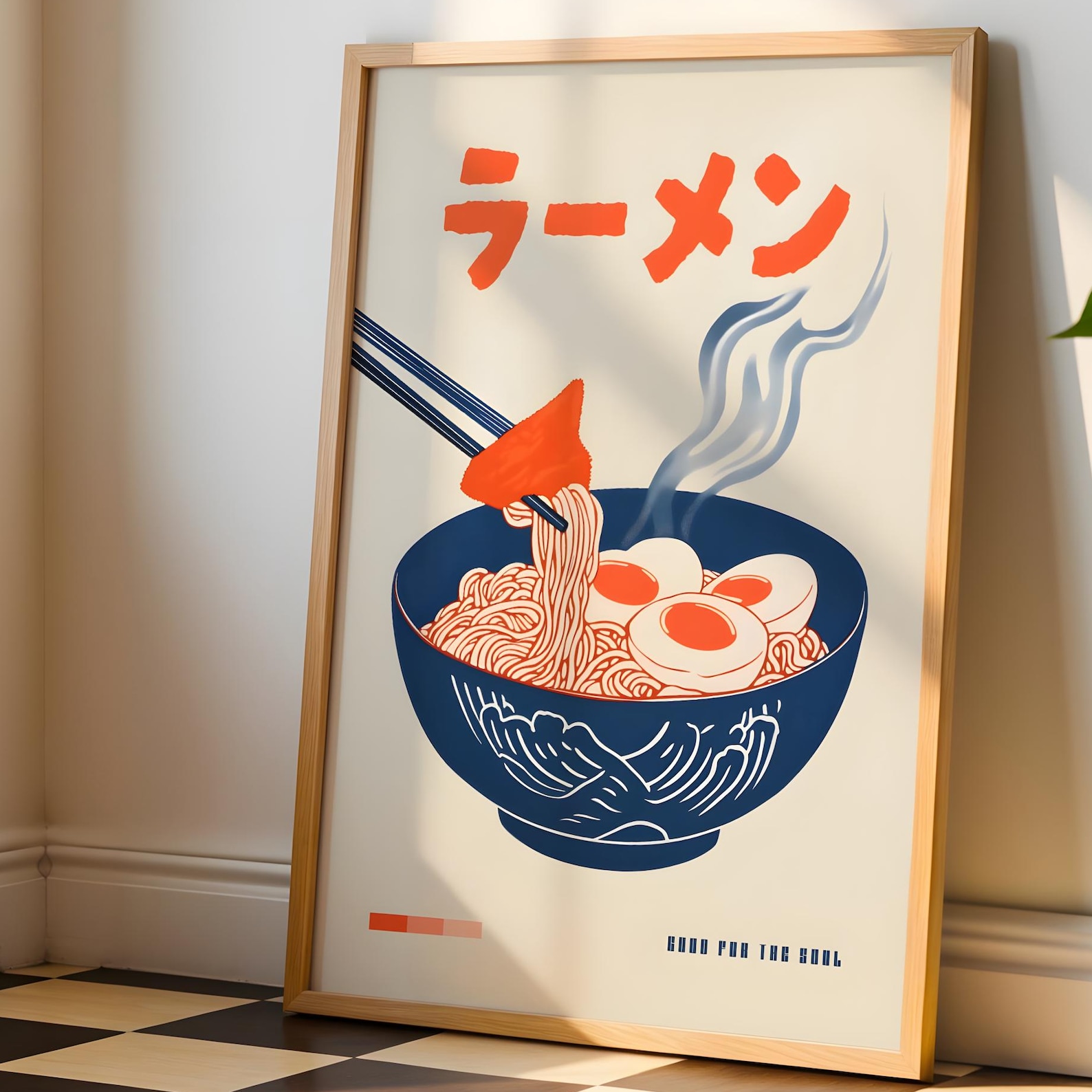 Home Office Japandi - Japanese Ramen Canvas Prints – Japanese