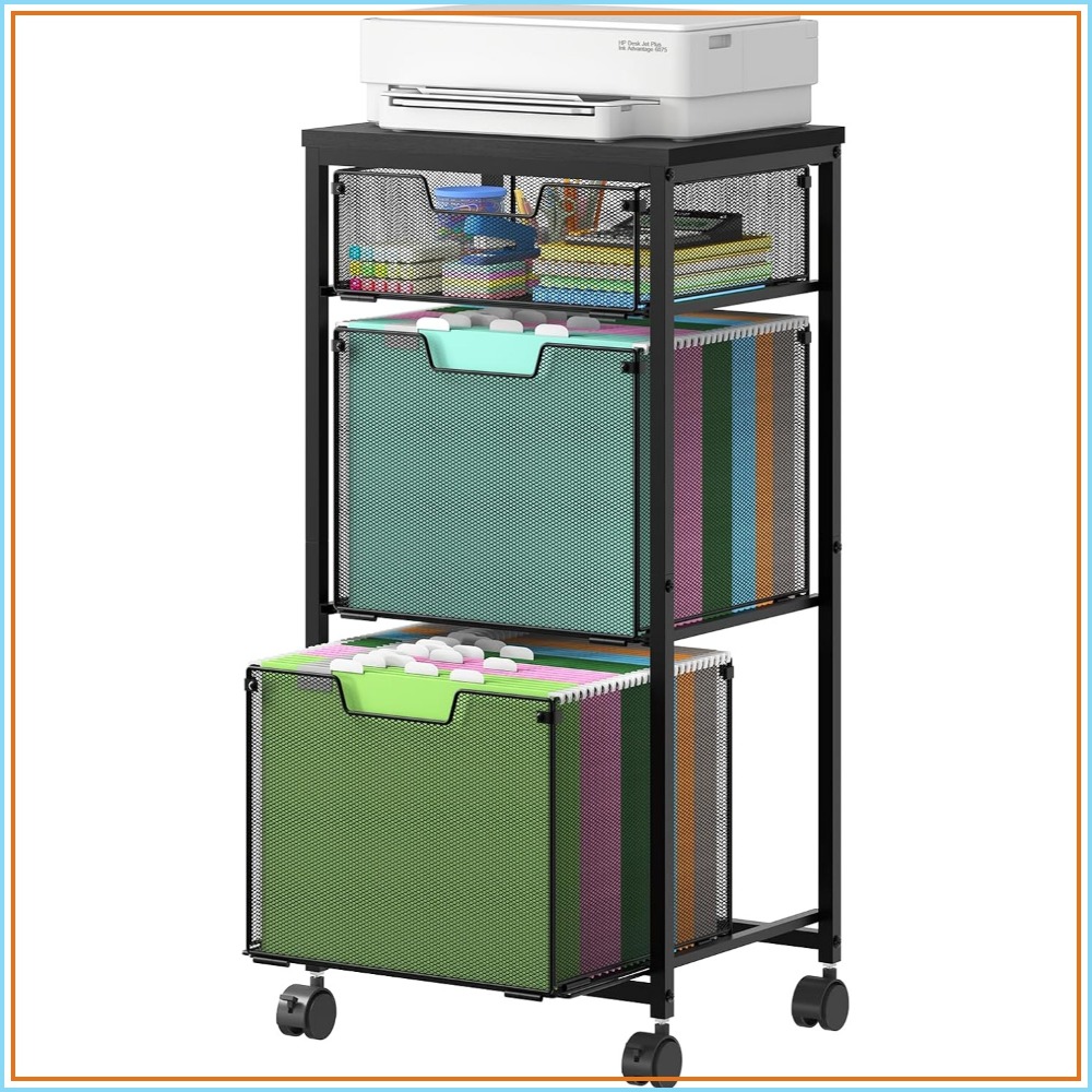 3 Drawer Mobile File Cabinet f - đánh giá và giá Rolling File Cart