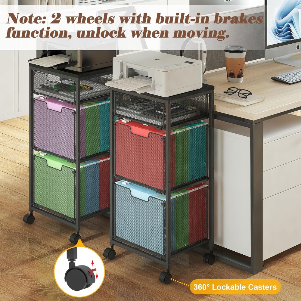 3 Drawer Mobile File Cabinet f - đánh giá và giá Rolling File Cart