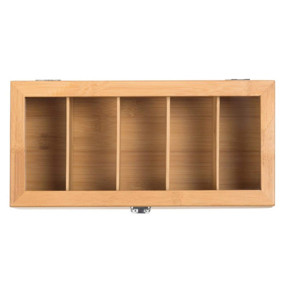 New Bamboo Tea bag Storage Box - đánh giá và giá Home Office Bagas
