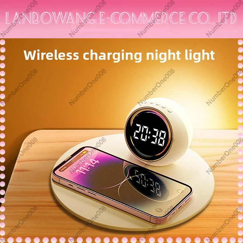 Wireless Charger Night Light,  - đánh giá và giá Led Desk Clock