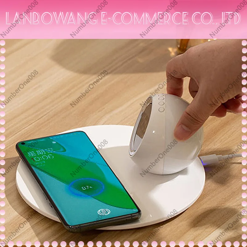 Wireless Charger Night Light,  - đánh giá và giá Led Desk Clock