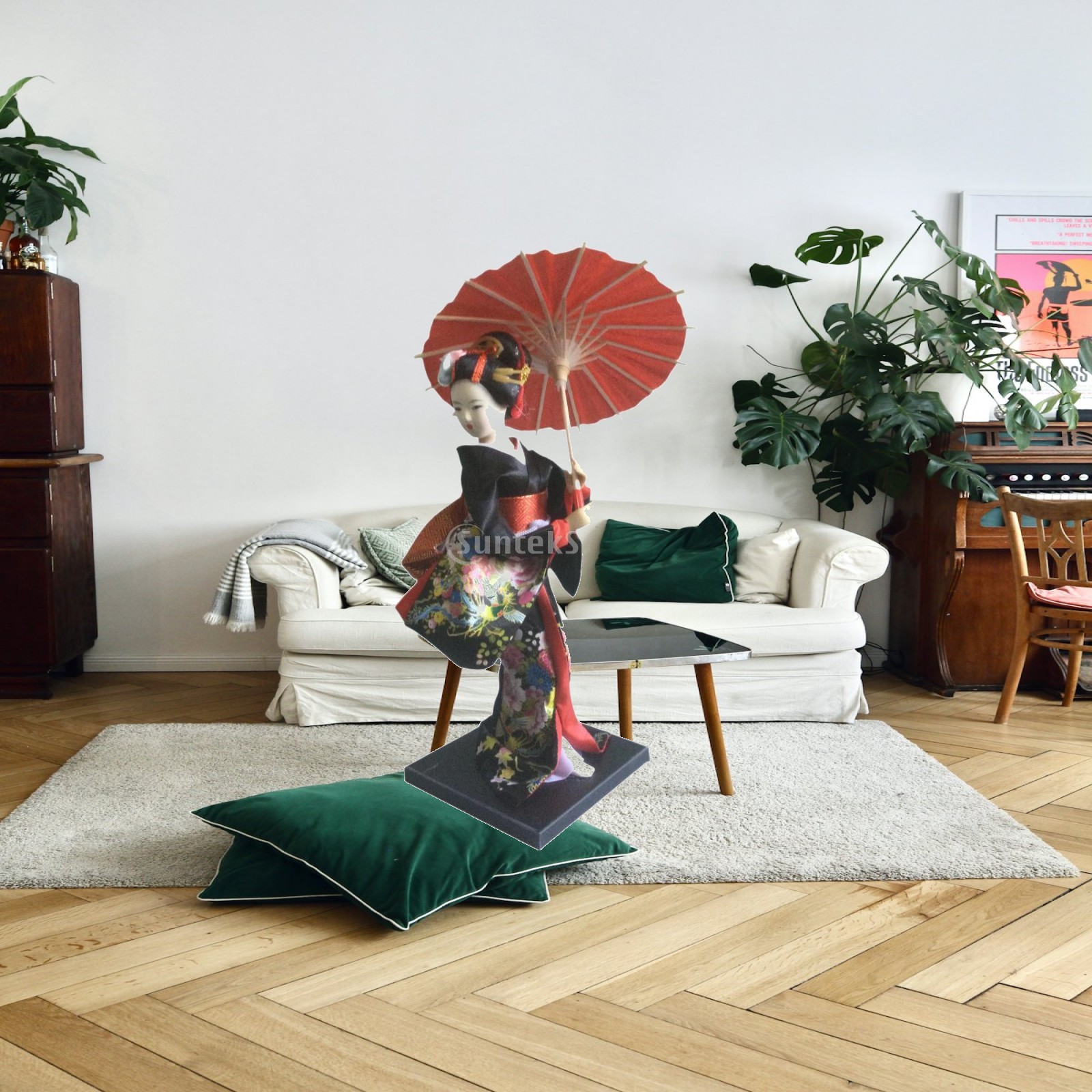 Decorative Figure Japanese Gei - đánh giá và giá Home Office Japandi