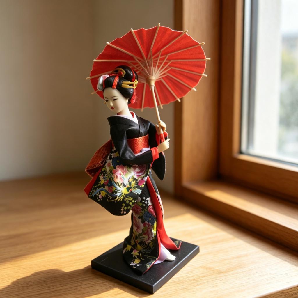 Decorative Figure Japanese Gei - đánh giá và giá Home Office Japandi