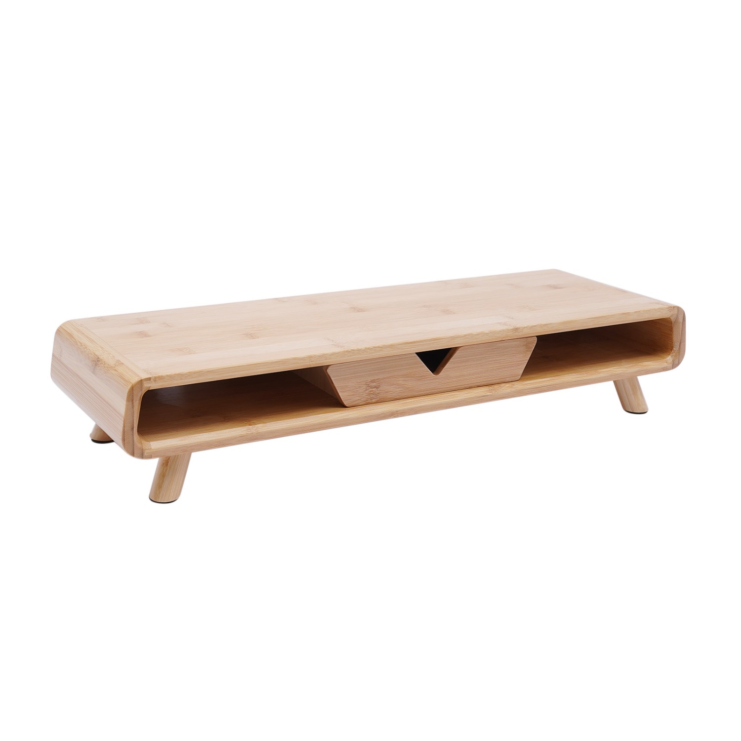 Bamboo Monitor Stand Riser, No - đánh giá và giá Monitor Riser Stand