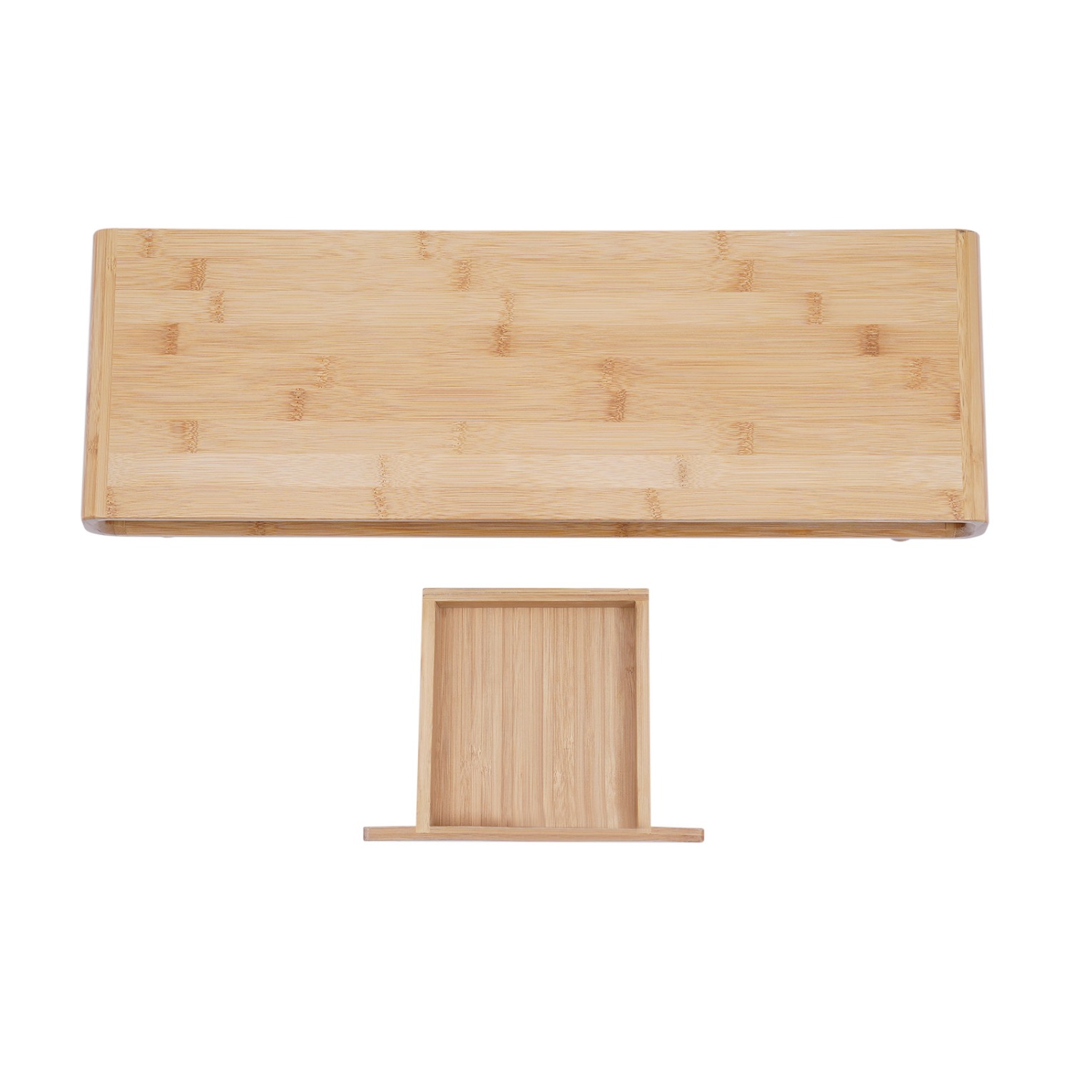 Bamboo Monitor Stand Riser, No - đánh giá và giá Monitor Riser Stand