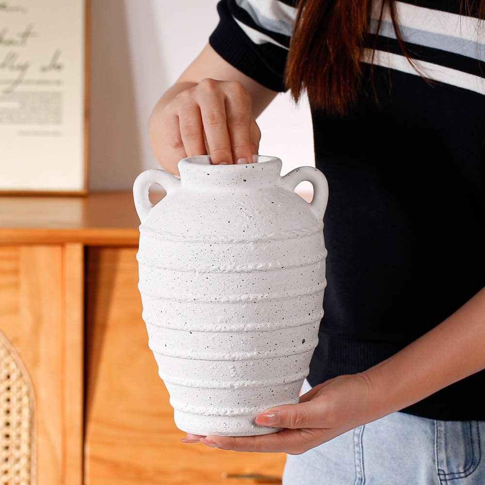Amphora Ceramic Vase Dried Flo - đánh giá và giá Home Office Japandi