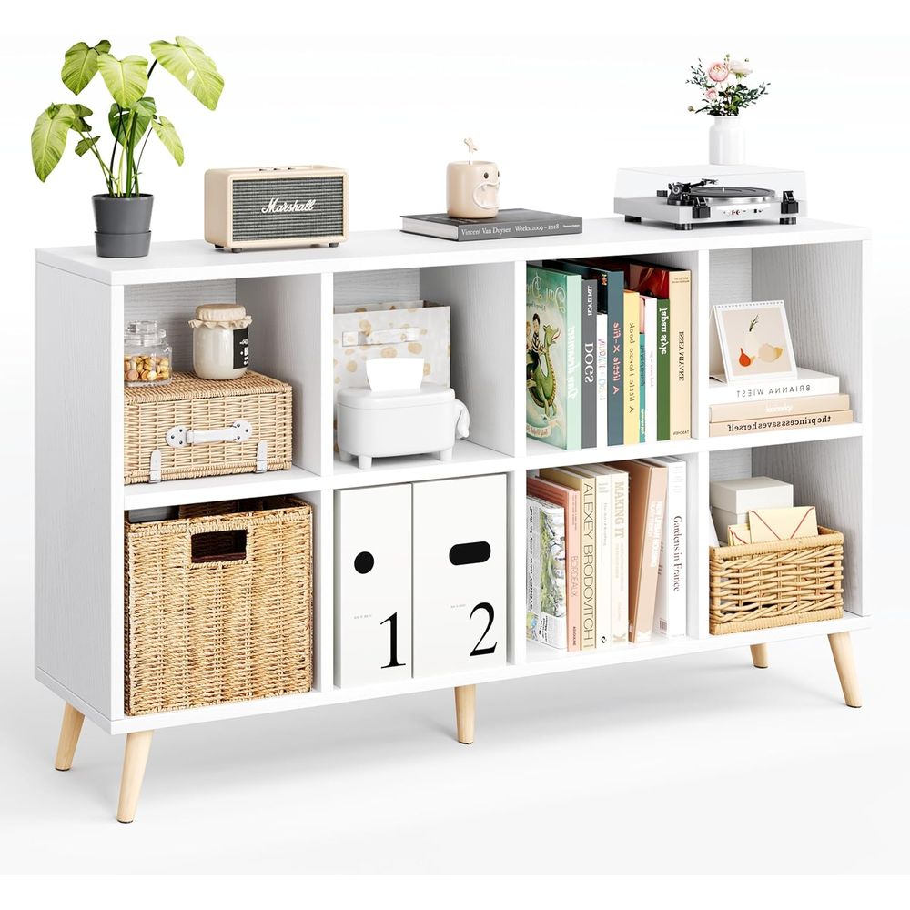 2 Tier Wooden Bookshelf with L - đánh giá và giá Home Office With Bookshelves