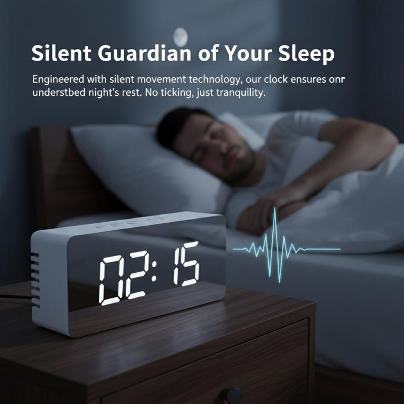 Digital Alarm Clock LED Electr - đánh giá và giá Led Desk Clock