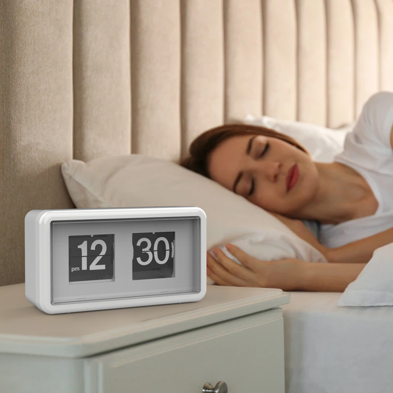 Auto Flip Alarm Clock Time Dis - đánh giá và giá Led Desk Clock
