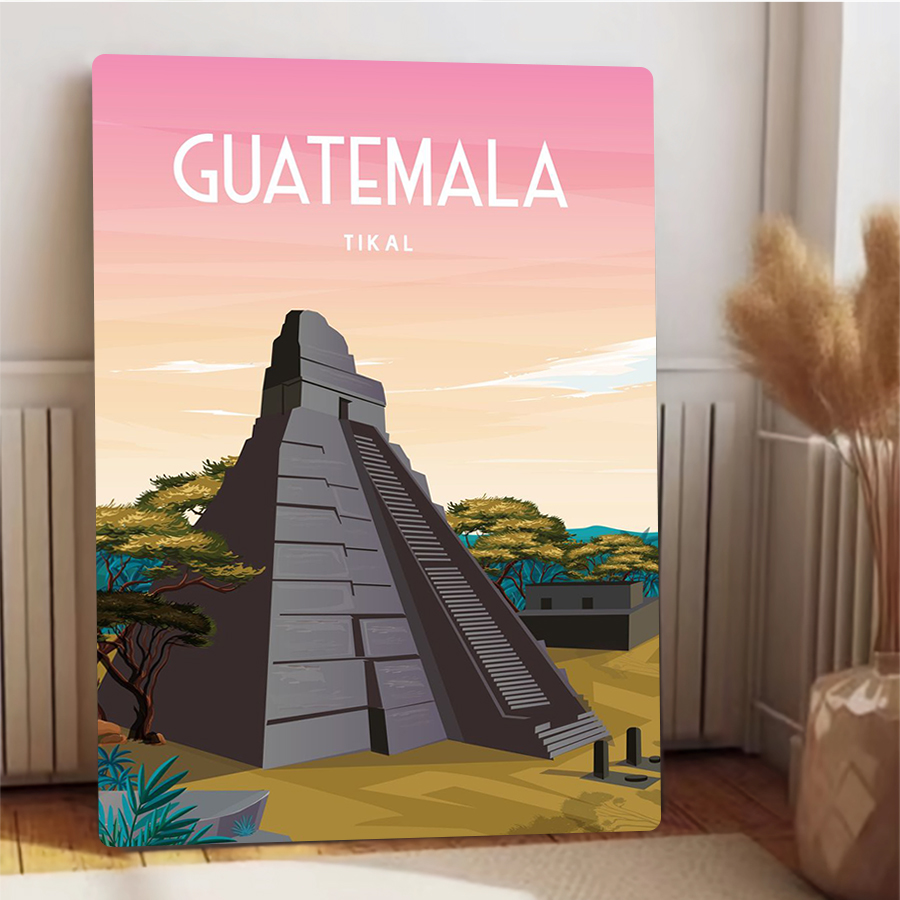 Guatemala Tikal Mayan Pyramid  - đánh giá và giá Home Office Guatemala