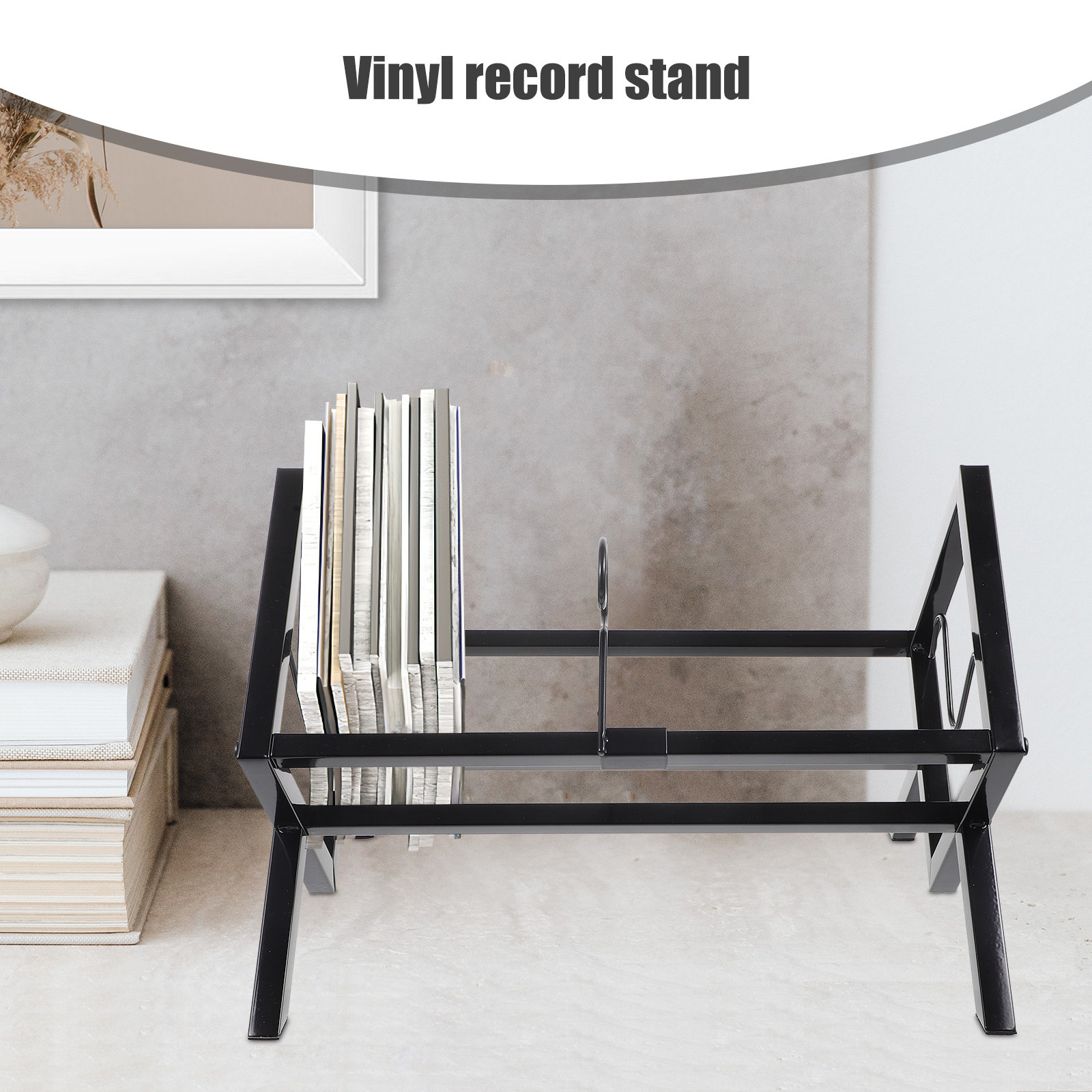 Vinyl Record Storage Rack Desk - đánh giá và giá Home Office With Bookshelves