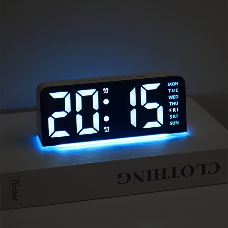 Digital LED Alarm Clock Deskto - đánh giá và giá Led Desk Clock