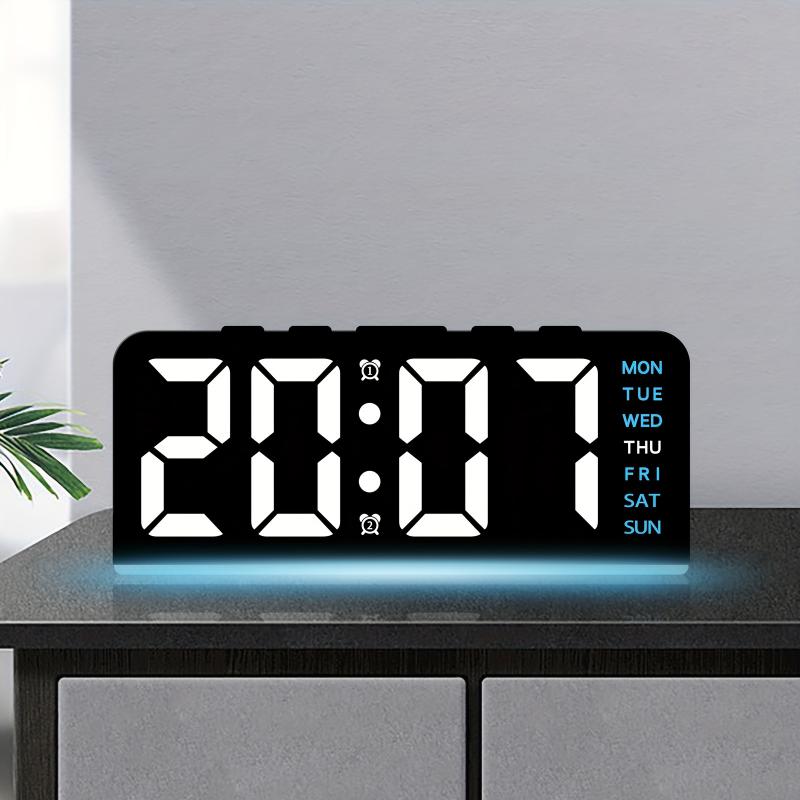 Digital LED Alarm Clock Deskto - đánh giá và giá Led Desk Clock