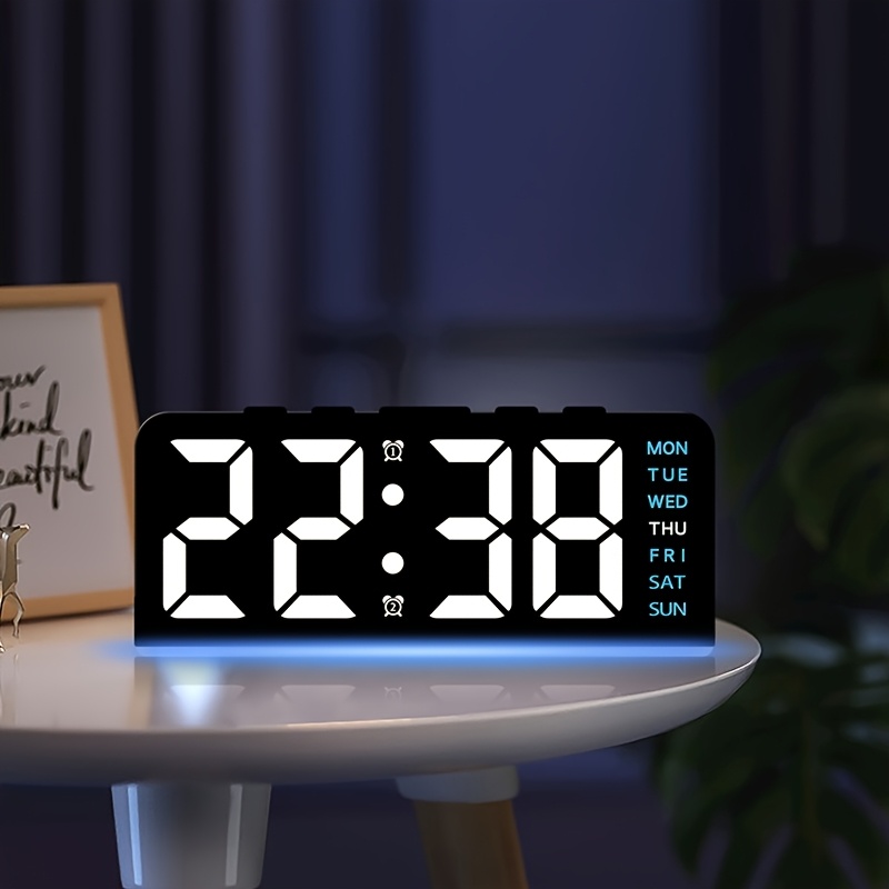Digital LED Alarm Clock Deskto - đánh giá và giá Led Desk Clock