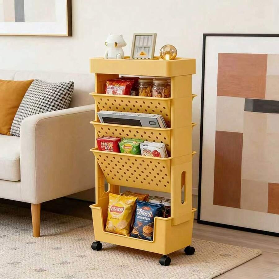 5-Tier Rolling Storage Cart Wi - đánh giá và giá Rolling File Cart