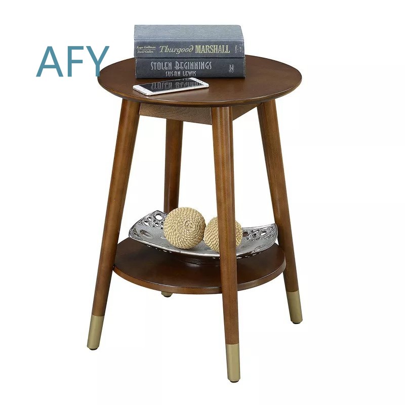 Wooden Side Table with Bottom  - đánh giá và giá Home Office Ikea