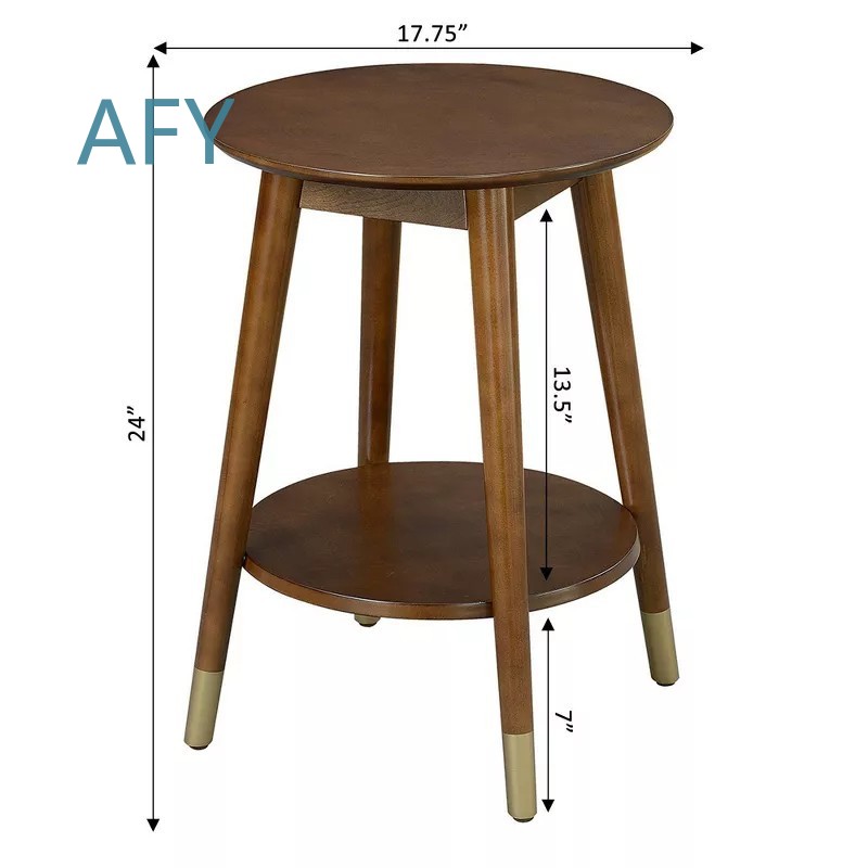 Wooden Side Table with Bottom  - đánh giá và giá Home Office Ikea