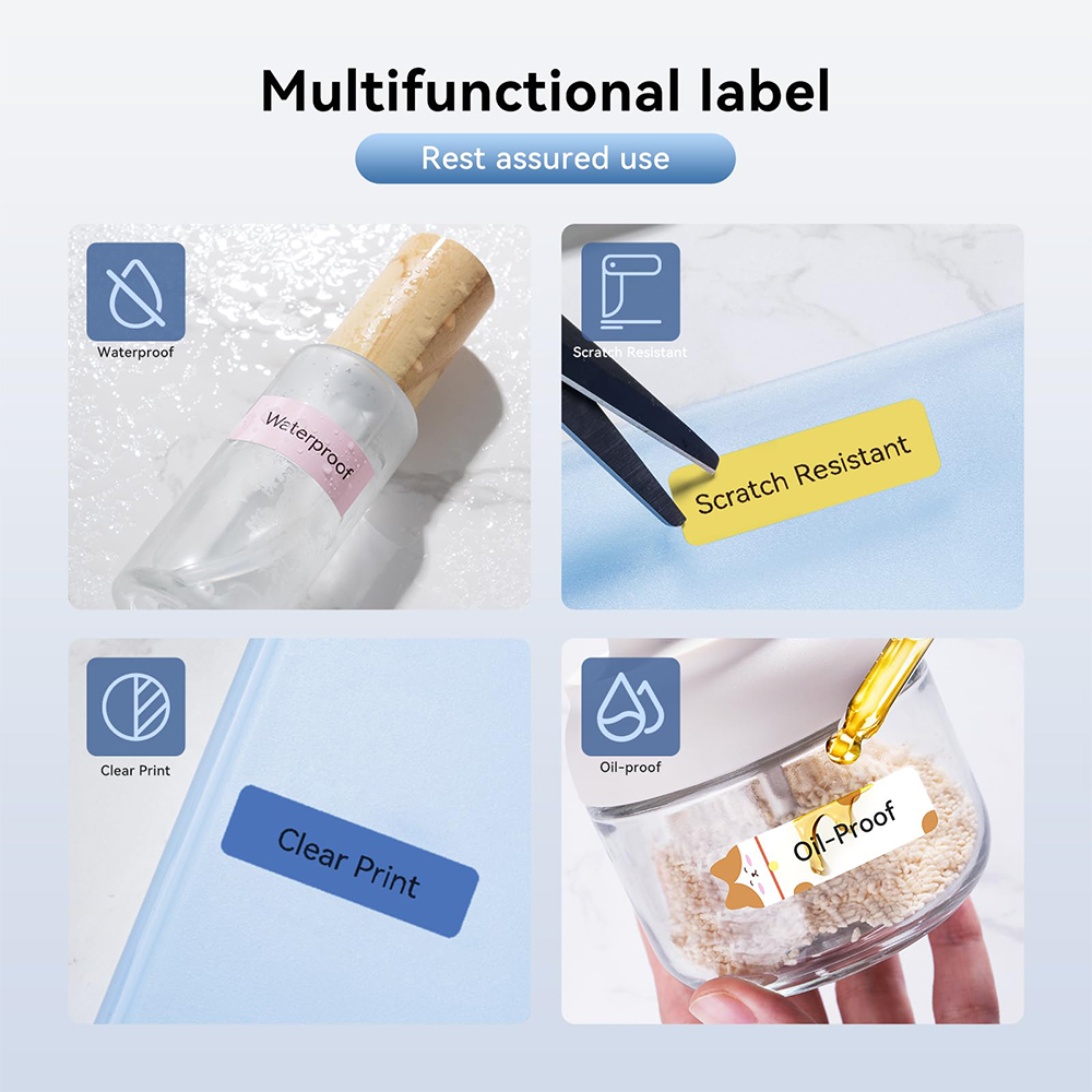 Niimbot D110 Label Paper Roll  - đánh giá và giá Label Maker Machine
