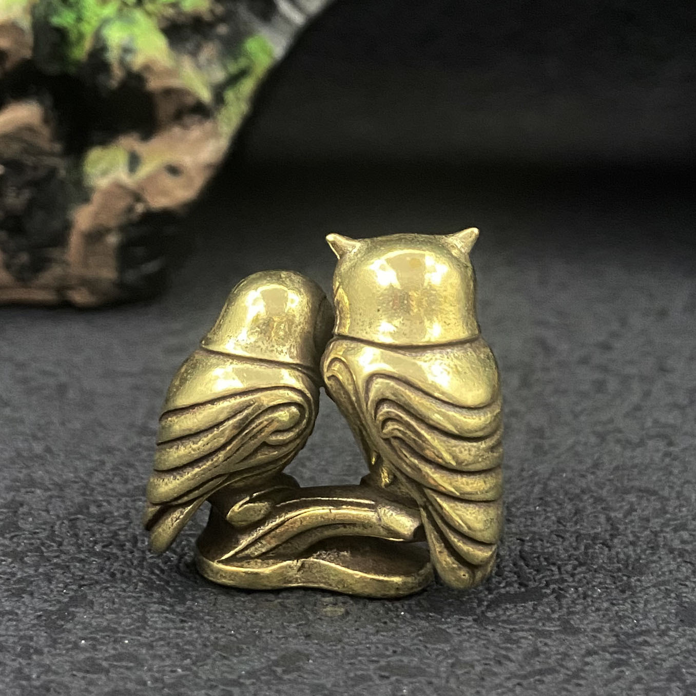 1/2 piece owl brass figurines  - đánh giá và giá Home Office With Bookshelves
