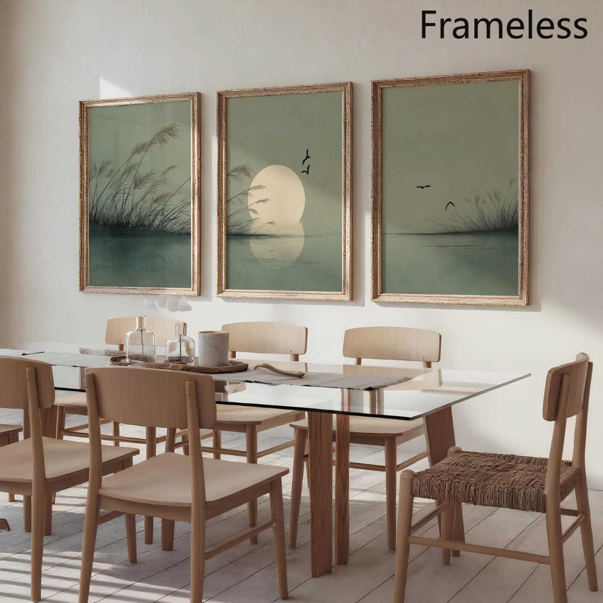 3pcs/Set Japandi Sage Green Ca - đánh giá và giá Home Office Japandi