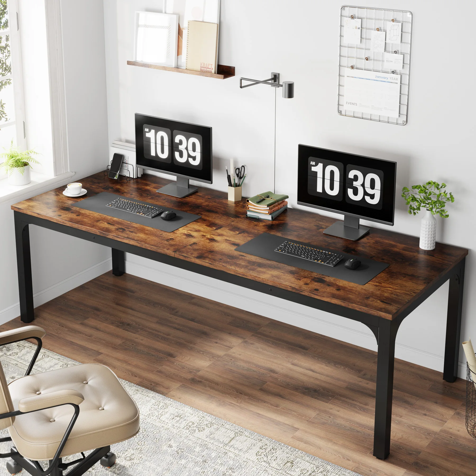 Tribesigns 78.7 Inches Extra L - đánh giá và giá Home Office Ikea