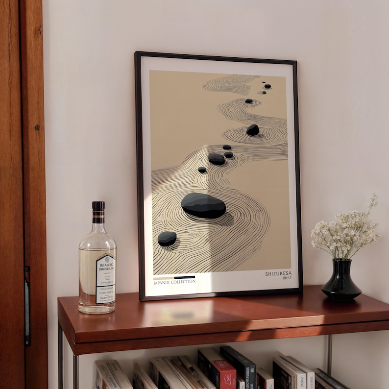 2pcs Japandi Zen Canvas Wall A - đánh giá và giá Home Office Japandi