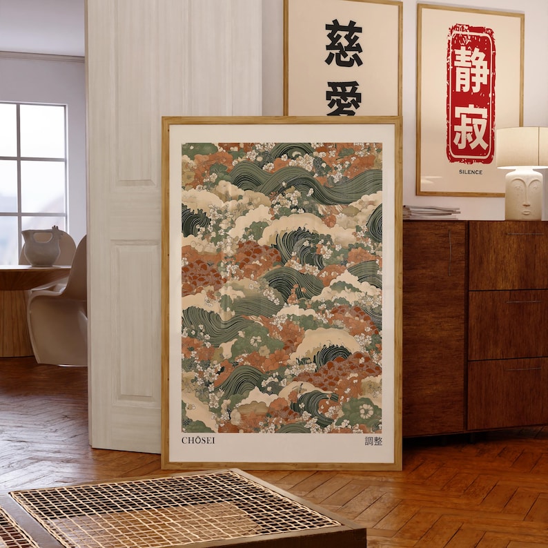 2pcs Japandi Zen Canvas Wall A - đánh giá và giá Home Office Japandi