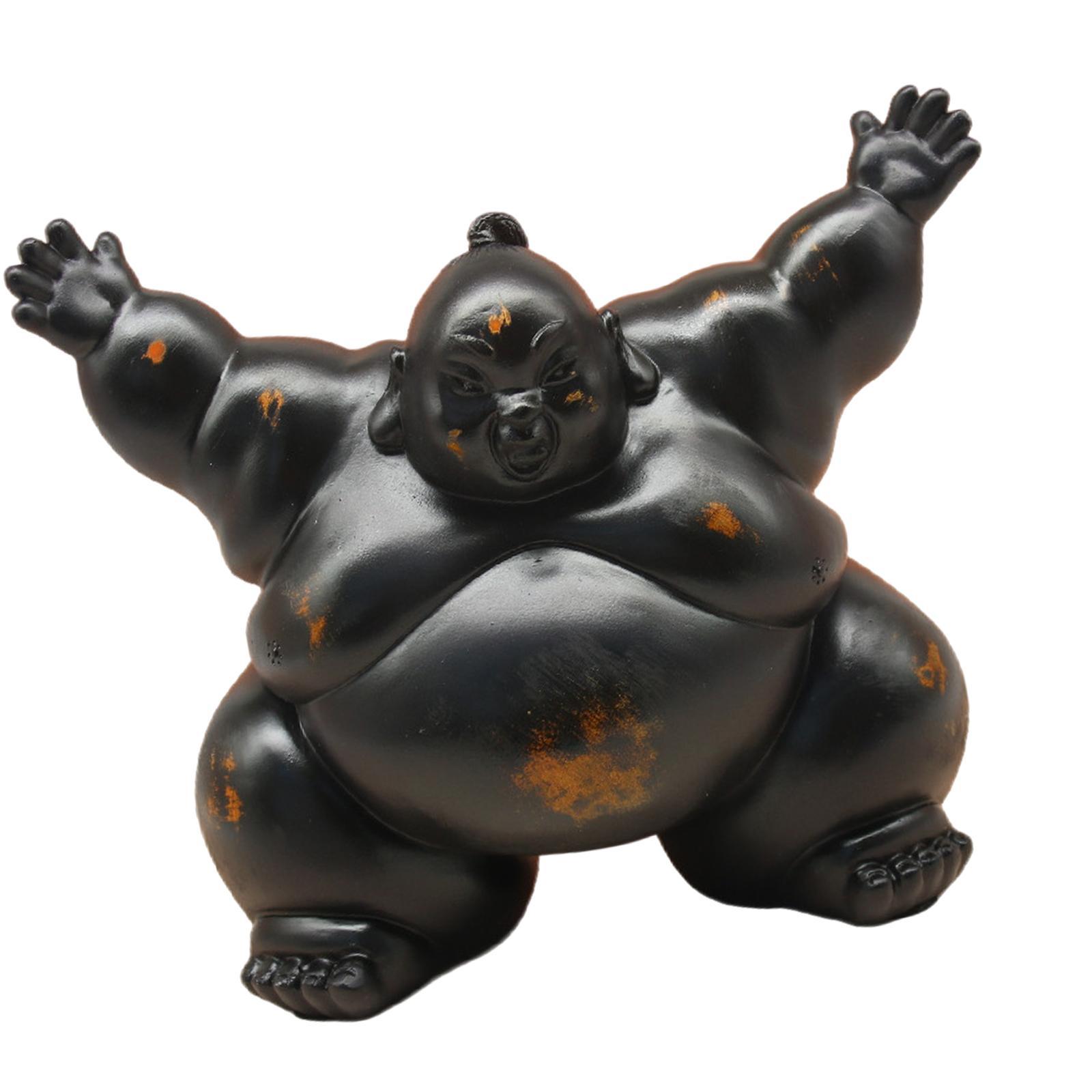 Sumo Statue Housewarming Gift  - đánh giá và giá Home Office With Bookshelves