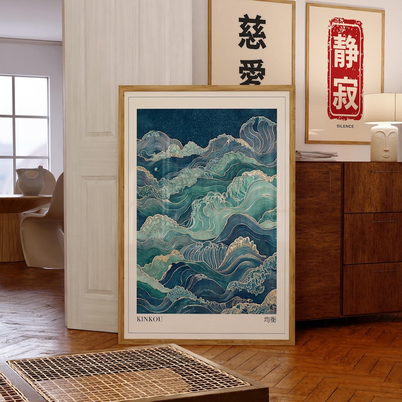 2pcs Japandi Sage Green and Bl - đánh giá và giá Home Office Japandi