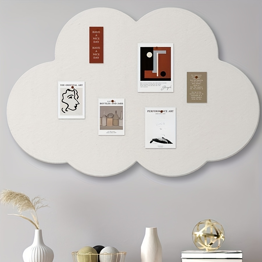 Cloud Shaped Felt Board Decora - đánh giá và giá Home Office Backdrop