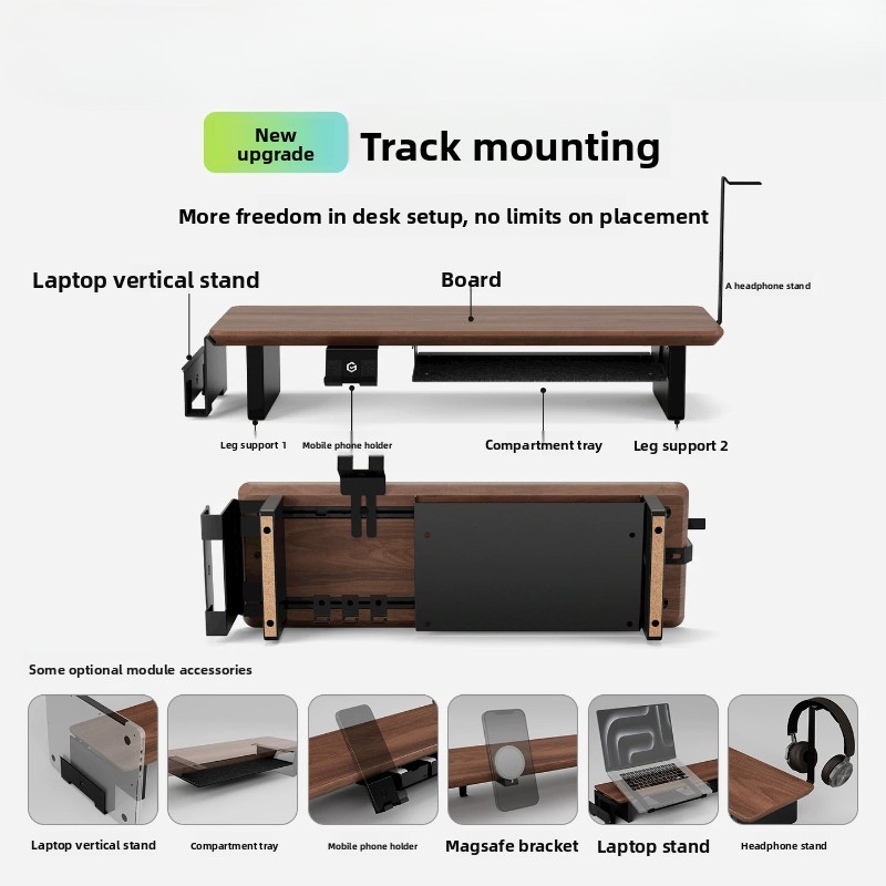 Hot Sale! Walnut Monitor Stand - đánh giá và giá Monitor Riser Stand