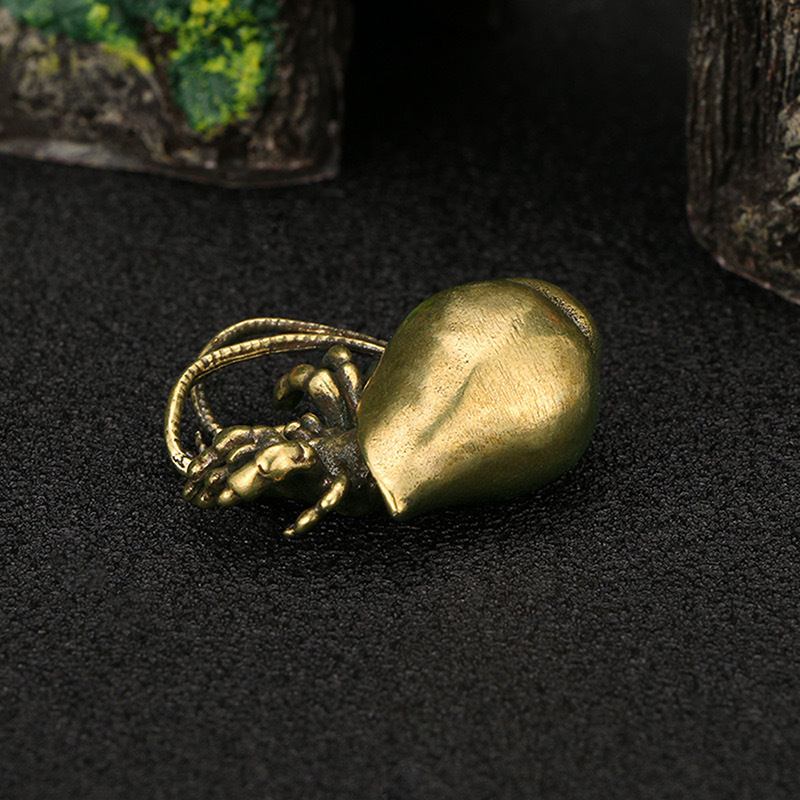 New！Vintage Brass Hermit Crab  - đánh giá và giá English Home Office