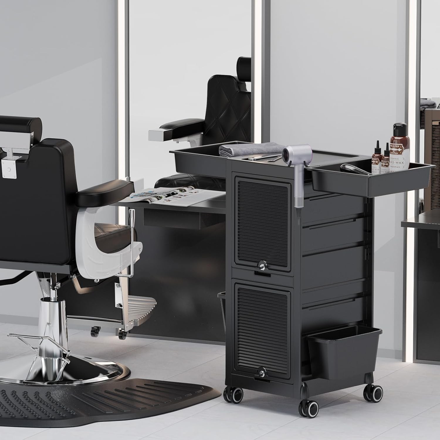 Beauty Trolley Rolling Cart wi - đánh giá và giá Rolling File Cart