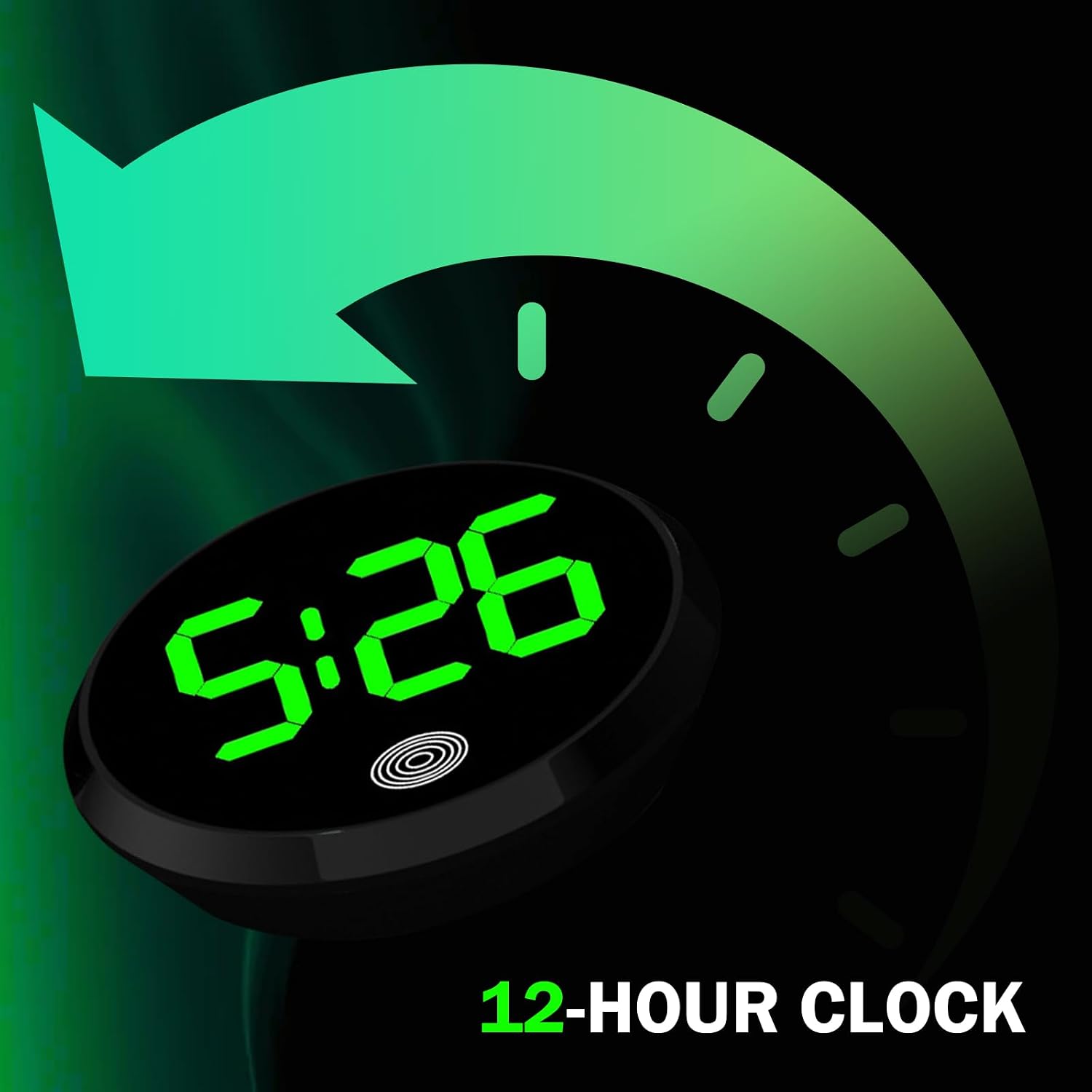 Universal Car Dashboard Digita - đánh giá và giá Led Desk Clock