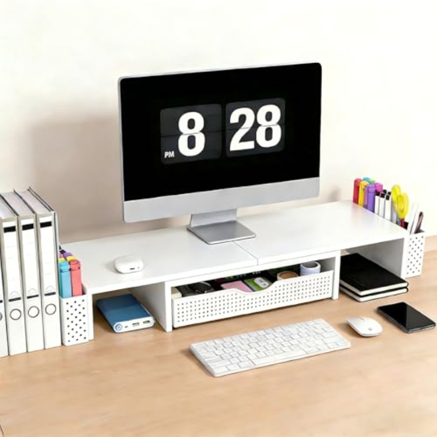 Metal Desk Organizers and Acce - đánh giá và giá Monitor Riser Stand