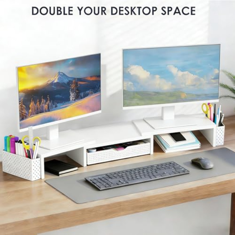 Metal Desk Organizers and Acce - đánh giá và giá Monitor Riser Stand