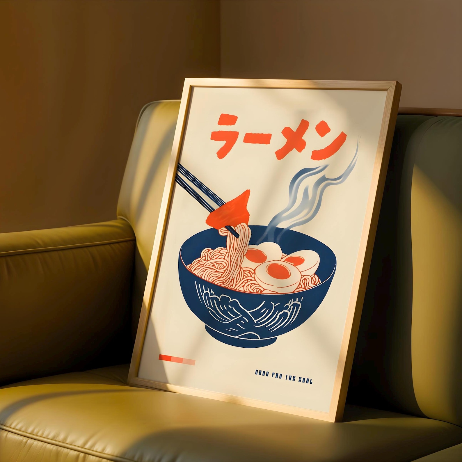 Japanese Ramen Canvas Prints – - đánh giá và giá Home Office Japandi